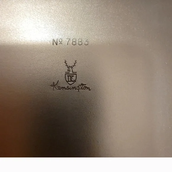 Elegant Vintage Kensington Silver Tone Ornate Tray No 7883 - Picture 3 of 3